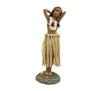 Bambola hawaiana da cruscotto, Hawaii Hula Girl Dashboard Bobbleheads per il cruscotto del conducente, matrimonio, scrivania, sala da pranzo