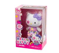 Bambola hello kitty 10 cm - vestito in tessuto, scarpine removibili e profumo delicato