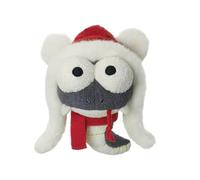 Bambola in tessuto di serpente cinese - tessuto peluche, figura del rimorchio, accessori per auto | Mini-Plush Snake con simbolismo e design ad anello chiave, per il capodanno cinese 2025 come r