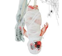 Bambola infestata | Bambola raccapricciante per Halloween, decorazioni di Halloween, accessori per foto, decorazione per la casa per vacanze, camera da letto, soggiorno, patio, albero di Natale, festa