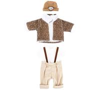 Bambola invernale da 18 pollici, set di abbigliamento alla moda e traspirante per i bambini, come si gioca caldo