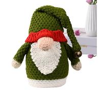 Bambola lavorata a maglia, Babbo Natale, a maglia, per feste natalizie, per decorazioni stagionali