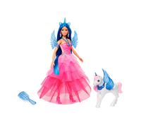 BAMBOLA MATTEL A Touch of Magic HRR16 - Articolata, Con Accessori, Materiale PVC