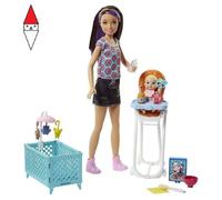 BAMBOLA MATTEL BABYSITTER PLAYSET
