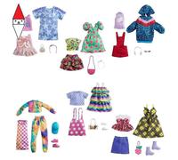 BAMBOLA MATTEL BARBIE MODE FASHION 2-PACK ASSORTIMENTO - VASSOIO