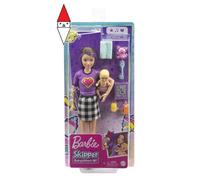 BAMBOLA MATTEL SKIPPER BABYSITTER DOLL+BABY