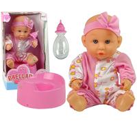 Bambola Neonata Rosa con Vasino