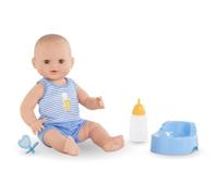 Bambola neonato Corolle Paul in vinile 36 cm con funzione vaso e accessori