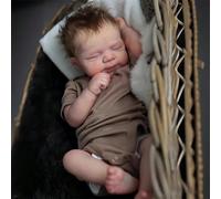 BAMBOLA Neonato, in silicone da 20 pollici, una Mini - vera bambola neonatale in silicone che riproduce il corpo degli adulti Questa è una piccola bambola reinventata con un'anatomia del bambino corre