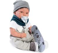 Bambola Neonato Pipo Skater - Bambola Appena Nato da 42 cm