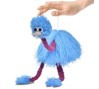 Bambola oculare | Puppet di struzzo interattivo da suonare e raccogliere | Puppet a mano divertente per bambini e adulti, ideale per feste di show di burattini di compleanno, teatro, famiglia e creati
