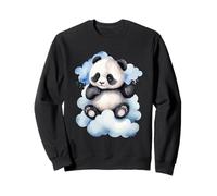 Bambola Panda Che Dorme sulle Nuvole Felpa