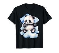 Bambola Panda Che Dorme sulle Nuvole Maglietta
