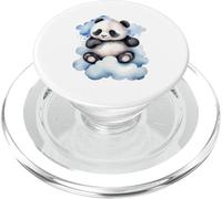 Bambola Panda che dorme sulle nuvole PopSockets PopGrip per MagSafe