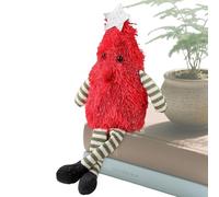 Bambola Peluche Festività | Decorazione per Interni a Forma di Albero di Natale con Luci,Centrotavola Stagionale Illuminato per Desktop Casa Ufficio Festa