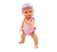 Bambola per bambini, alimentata a batteria, elettrica, per il tempo del bagno, impermeabile, per la cameretta dei bambini, per la casa, il bagno, l'esterno, il viaggio, per interni