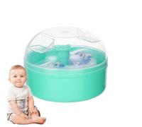 Bambola per laghetto per bambini - Kit di in polvere per il corpo morbido per la cura del bambino | Applicatore di polvere sfusa ricaricabile per il bagno, routine cutanea infantile,