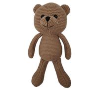 Bambola Per Orso A Maglia - Giocattolo Per Il Sonno Animale Da Cartone Animato | Giocattolo Di Comfort Per Bambini A Maglia Morbida, Peluche Per Orso Ripiene A Mano Per Il Bambino, Giocattolo Rilassan
