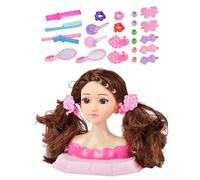 Bambola Per Trucco E Acconciatura - Fingta Di Gioco Di Bellezza Istanza | Set Di Giocattoli Colorato, Modello Di Pratica Della Ragazza, Kit Salone, Bambola Per Lo Styling Divertente Per Il Compleanno