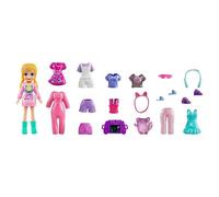 Bambola Polly Pocket + assortimento di vestiti HRD60