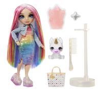 Pinypon Bambola Con Animale Domestico Mga Amaya Rainbow World 22 Cm Articolata