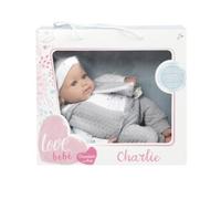 Bambola Realistica 45 cm con Corpo Morbido e Ciuccio - Piange Come un Vero Bimbo - Assortito