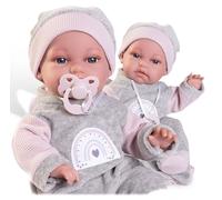 Bambola realistica bambina Antonio Juan con funzione di movimento e corpo morbido - 34 cm