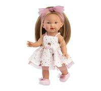 Bambola realistica Llorens Valeria con corpo in vinile completo - 28 cm