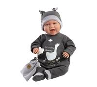 Bambola realistica New Born con suoni - 42 cm