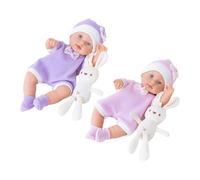 Bambola realistica per bambini - Giocattolo integrale lavabile da 12 pollici, accompagnatore per la cameretta dei bambini, decorazione fantasiosa per giochi di ruolo | Morbido tessuto per