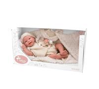 Bambola Reborn ARIAS 45 cm Diego con sacco a pelo