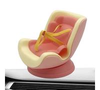 bambola, seggiolino auto, seggiolino per auto,Sedile di sicurezza delle bambole peluche - Air sfiato seggiolino per giocattolo imbottito per camion berlina, decorazione del desktop ornamento