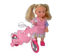 Bambola Simba Evi Love My First Bike Rosa