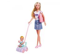 Bambola Simba Steffi Love Baby Car