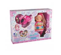 BAMBOLA TRECCIA BELLA VANITOSA CICCIOTEL LA B219