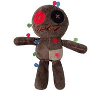 Bambola Voodoo, Bambole Voodoo Bambola Spaventosa in Cotone Poliestere con Stampe Inquietanti Vendetta Inquietante Scherzo Orrore Negativo Giocattoli per Collega, Ufficio, Rottura, Divorzio