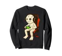 Bambola Voodoo di Halloween del Giocatore di Gioco Spaventoso Videogioco Felpa