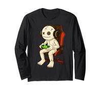 Bambola Voodoo di Halloween del Giocatore di Gioco Spaventoso Videogioco Maglia a Manica