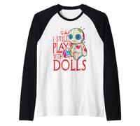 Bambola Voodoo di Halloween: Un Costume Gotico da brivido Maglia con Maniche Raglan