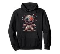 Bambola Voodoo Halloween Creepy Felpa con Cappuccio