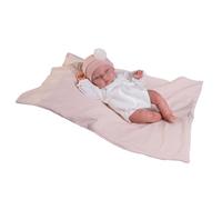 Antonio Juan Bambole Piccolo Reborn Tufi con Mantita, Realismo Affascinante, 33 cm, Include Accessori, Collezione Esclusiva 2024, Ref. 82311