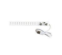 Bambole Casa 12 Presa Striscia USB Potenza per LED Lampade & Luci Accessorio