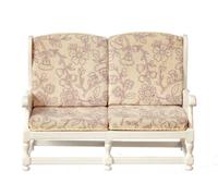 Bambole Casa Bianco Legno Divano Letto Nell'Ammezzato Shabby Chic JBM Living Da