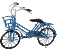 Bambole Casa Blu Acquisti Bicicletta Cestino & Bagagli Cremagliera Miniatura