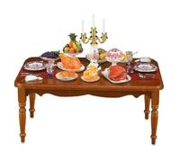 Bambole Casa Cena By Candela Luce Miniatura Reutter Full Tavolo da Pranzo Mobili