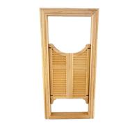 Bambole Casa Doppio Oscillante Saloon Porte Miniatura Costruttori Fai 1:12