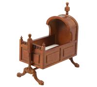 Bambole Casa Noce Tudor a Dondolo Culla / Lettino JBM Miniatura Vivaio Mobili