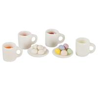 Bambole Casa Pasquale Egg Colorare Dipinto Set Miniatura 1:12 Scala Accessorio