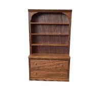 Bambole Casa Rovere Libreria Cassettiera 2 Doppio Miniatura Mobili 1:12 Scala