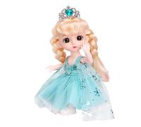 Bambole con snodo sferico - Mini figura giocattolo elegante | Bambole complete con abito alla moda, abbigliamento intercambiabile, set creativo per la casa, decorazione, scaffale, regalo di compleanno